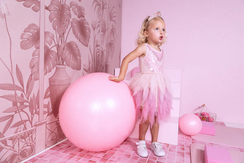 strapless open back dress Tutu Du Monde Bébé Team Colours Tutu Dress9688 – Enfance Baby & Kids