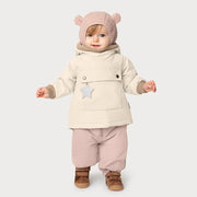 MAT BABYWEN Fleece Lined Winter Anorak Pecan