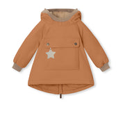 MAT BABYWEN Fleece Lined Winter Anorak Pecan