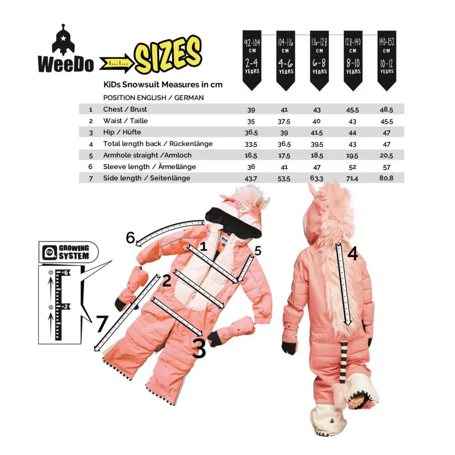 Weedo MONDO Silver Monster Snowsuit