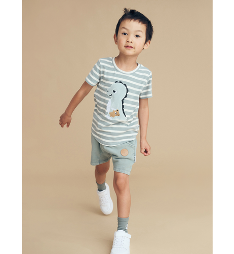 Huxbaby VINTAGE SLATE SLOUCH SHORTS