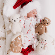 Cuddle + Kind HOLIDAY Baby snowman