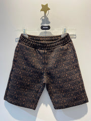 Moschino Kids All-Over Logo Shorts