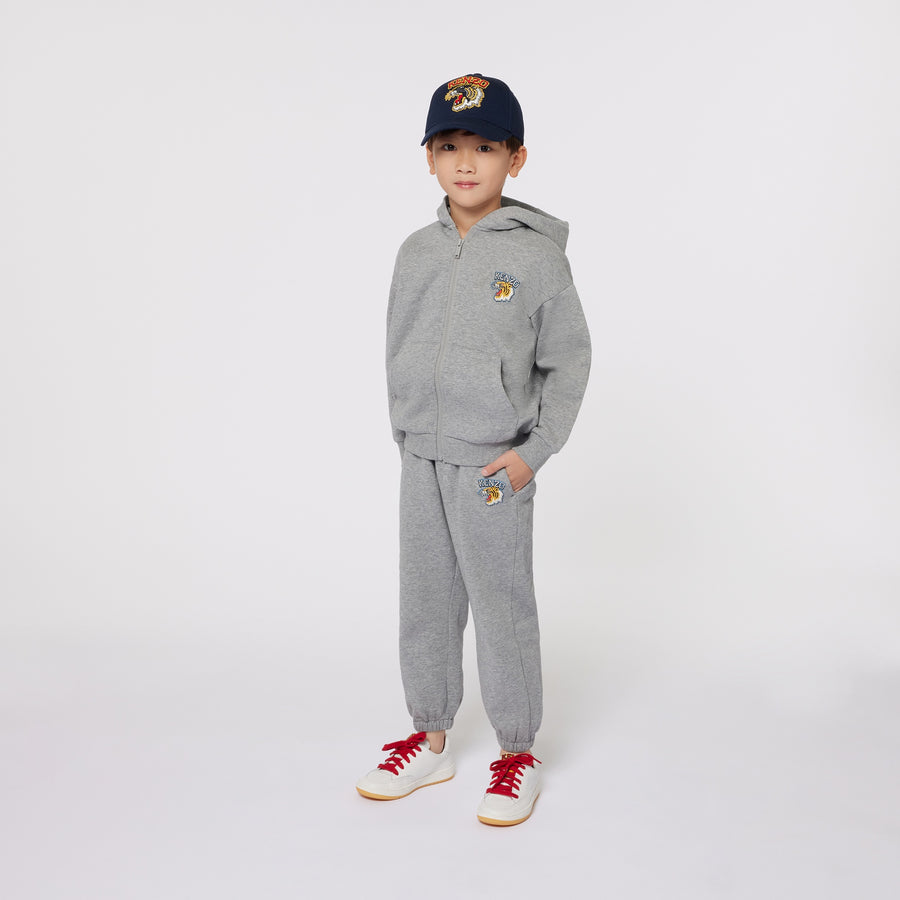 Kenzo Boys Grey Zip Hoodie And Pants Set
