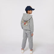 Kenzo Boys Grey Zip Hoodie And Pants Set
