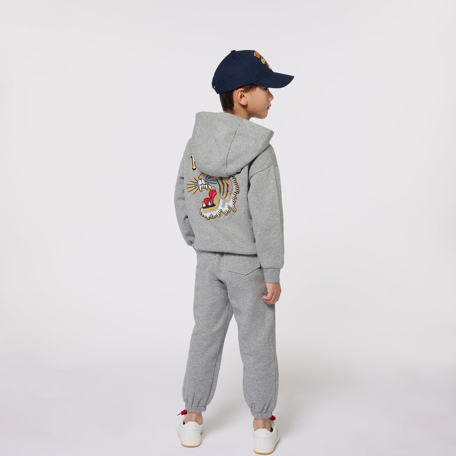 Kenzo Boys Grey Zip Hoodie And Pants Set
