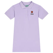 Kenzo Girls Purple Polo Dress