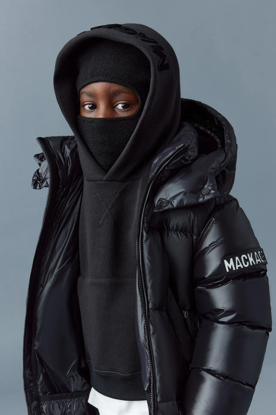 Mackage KENNIE Lustrous Light Down Parka with Hood