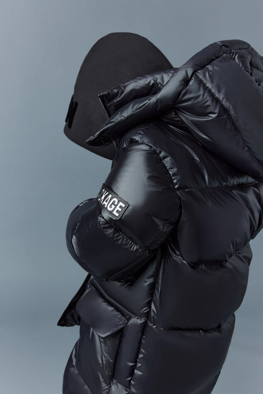 Mackage KENNIE Lustrous Light Down Parka with Hood