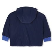 Billieblush Boys Hooded Navy Jacket