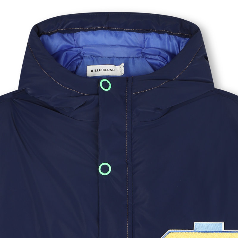 Billieblush Boys Hooded Navy Jacket