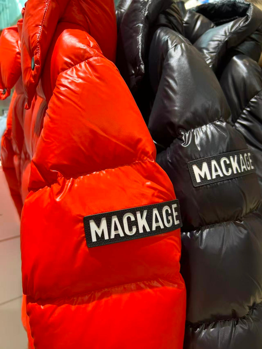 Mackage KENNIE Lustrous Light Down Parka with Hood