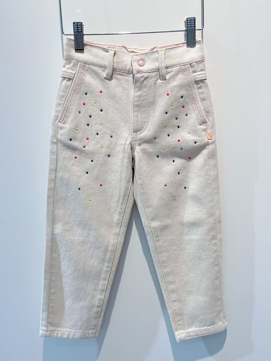Billieblush Rainbow Studs Trousers
