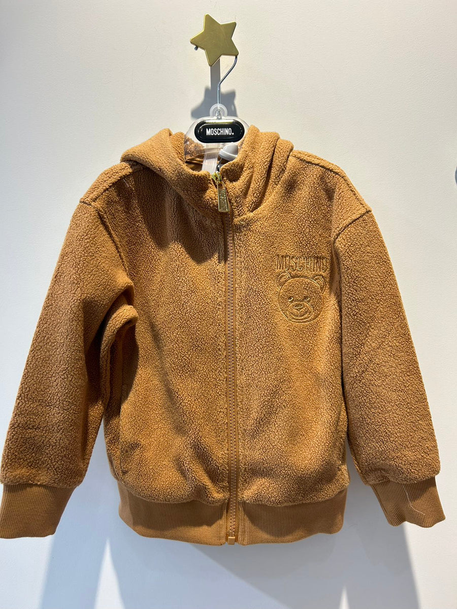 Moschino Kids Fuzzy Sweatsuit With Bear