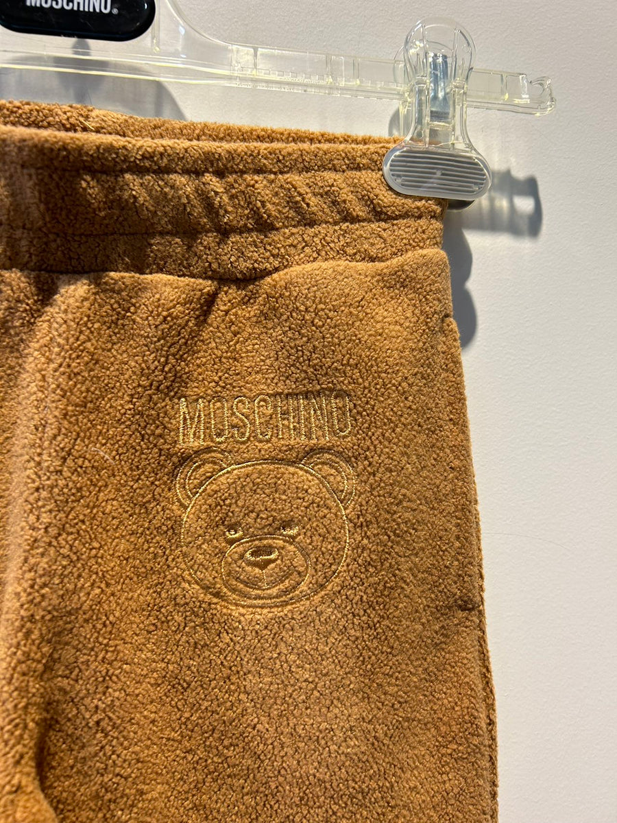 Moschino Kids Fuzzy Sweatsuit With Bear
