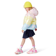 Billieblush Girls Colorblock Puffer Jacket