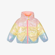 Billieblush Girls Colorblock Puffer Jacket