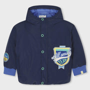 Billieblush Boys Hooded Navy Jacket