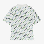 Kenzo All Over Logo Short Sleeve Polo