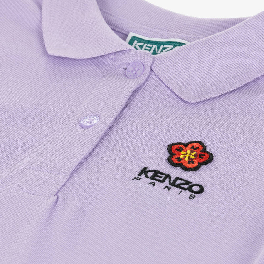 Kenzo Girls Purple Polo Dress