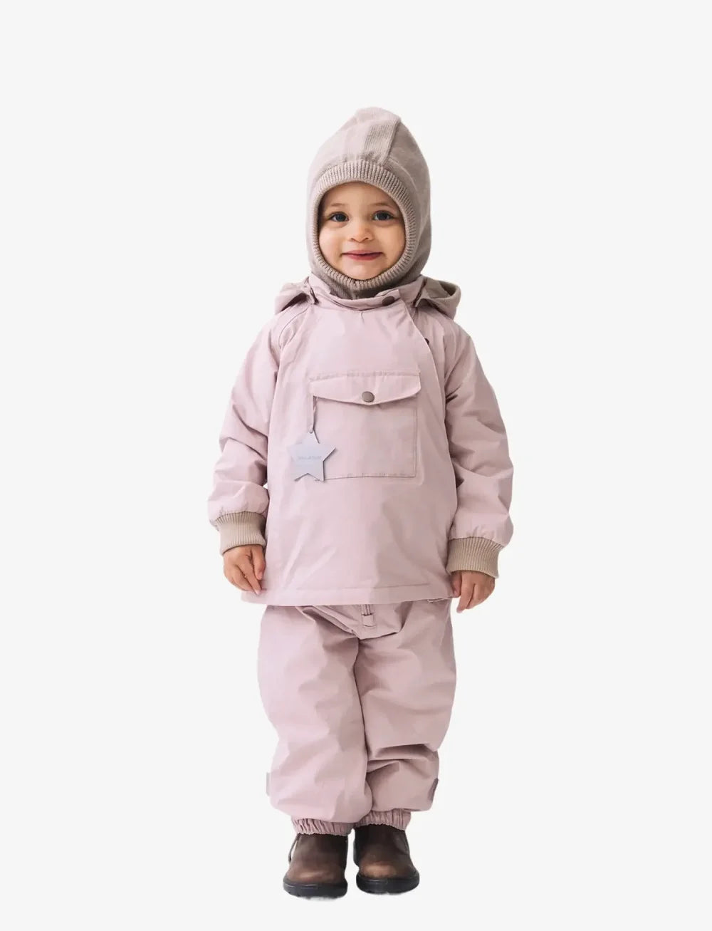 MATJUEL fleece lined hood. RWS Cloudy Rose