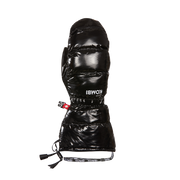 KOMBI Level 4 Puffy Ethical Goose Down Mittens - Junior with Wrist Leash