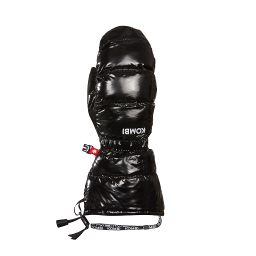 KOMBI Level 4 Puffy Ethical Goose Down Mittens - Junior with Wrist Leash