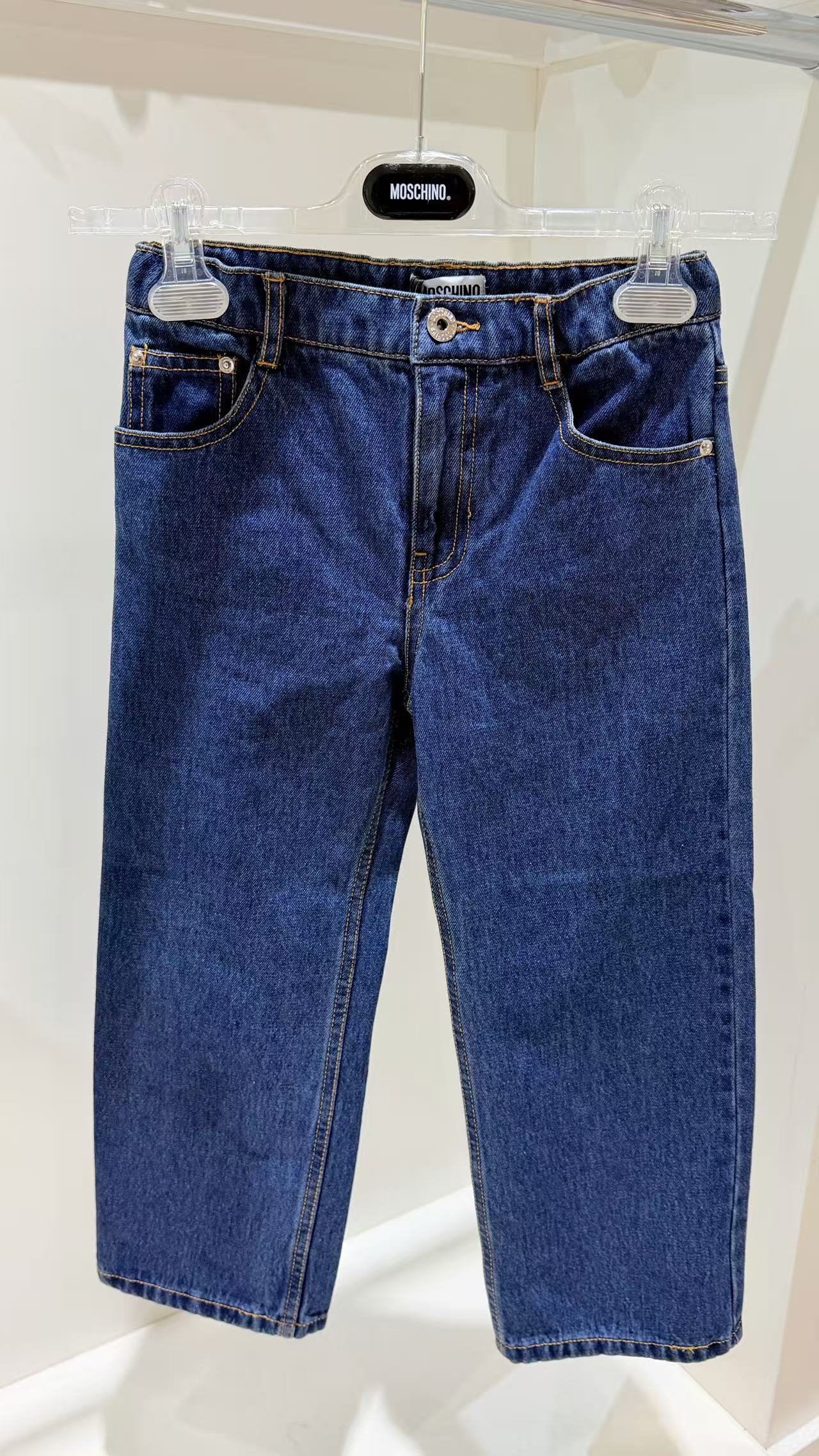 Moschino Kids Logo Denim Pants