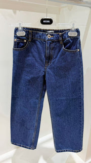 Moschino Kids Logo Denim Pants