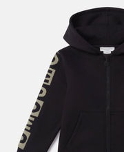 Stella McCartney Boys Black Cotton SMC Logo Tracksuit