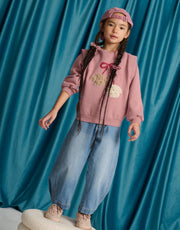 Gingersnaps Girls Blue Constance Barrel Denim Pant