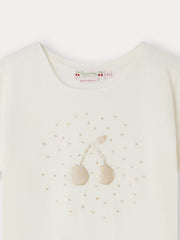 Bonpoint Capricia T-Shirt White Milk
