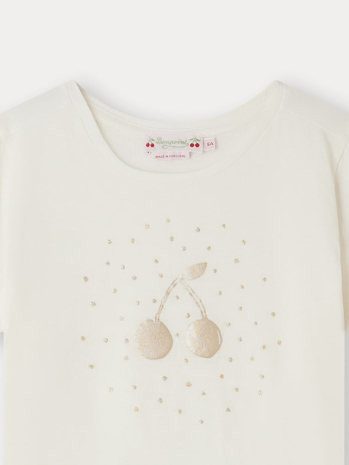 Bonpoint Capricia T-Shirt White Milk