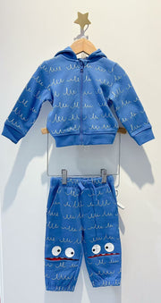 Stella McCartney Kids Monster Graphic Full-Zip Hoodie and Jogging Set