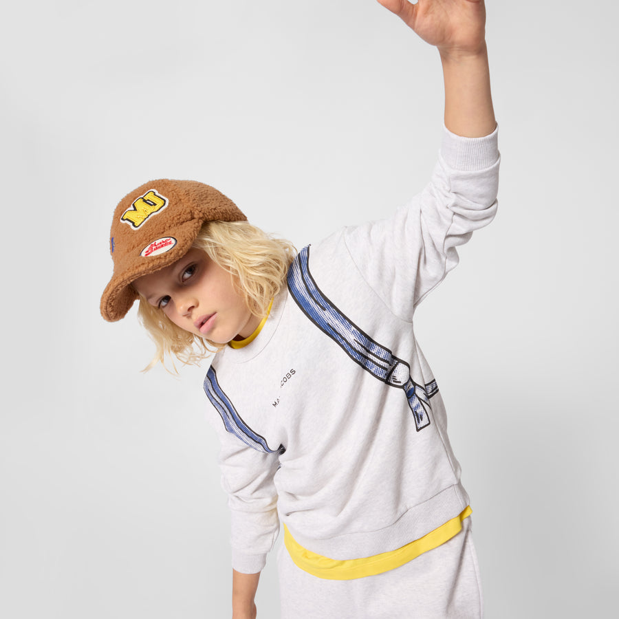 The Marc Jacobs Boys Sweatshirt with Backpack Print