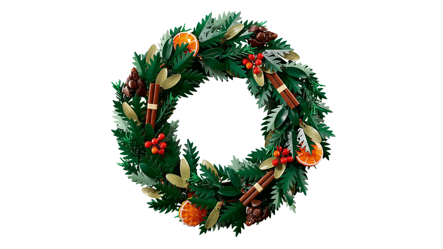 LEGO Botanicals Wreath-Making Kit and Holiday Garland#10340