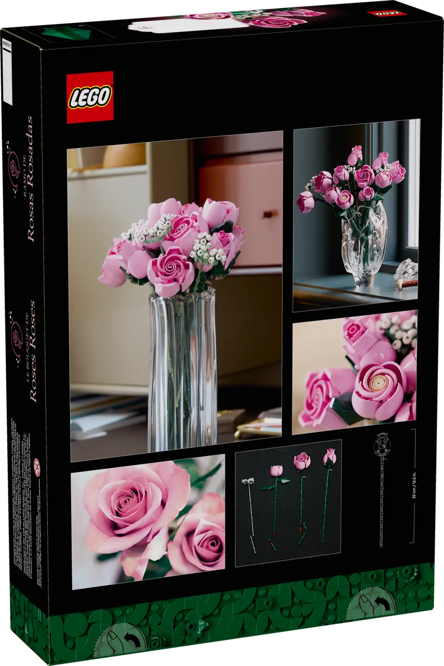 LEGO Botanicals Bouquet of Pink Roses #10374