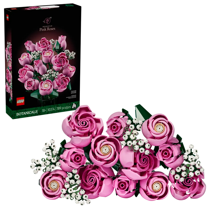 LEGO Botanicals Bouquet of Pink Roses #10374