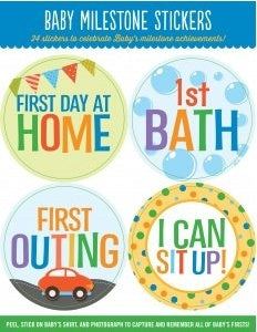 PETER PAUPER BABY STICKERS MILESTONES