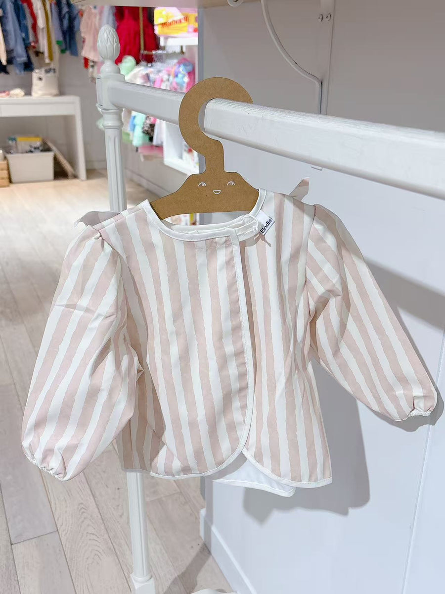 Elodie Details - Longsleeved Baby Bib - Candy Stripes