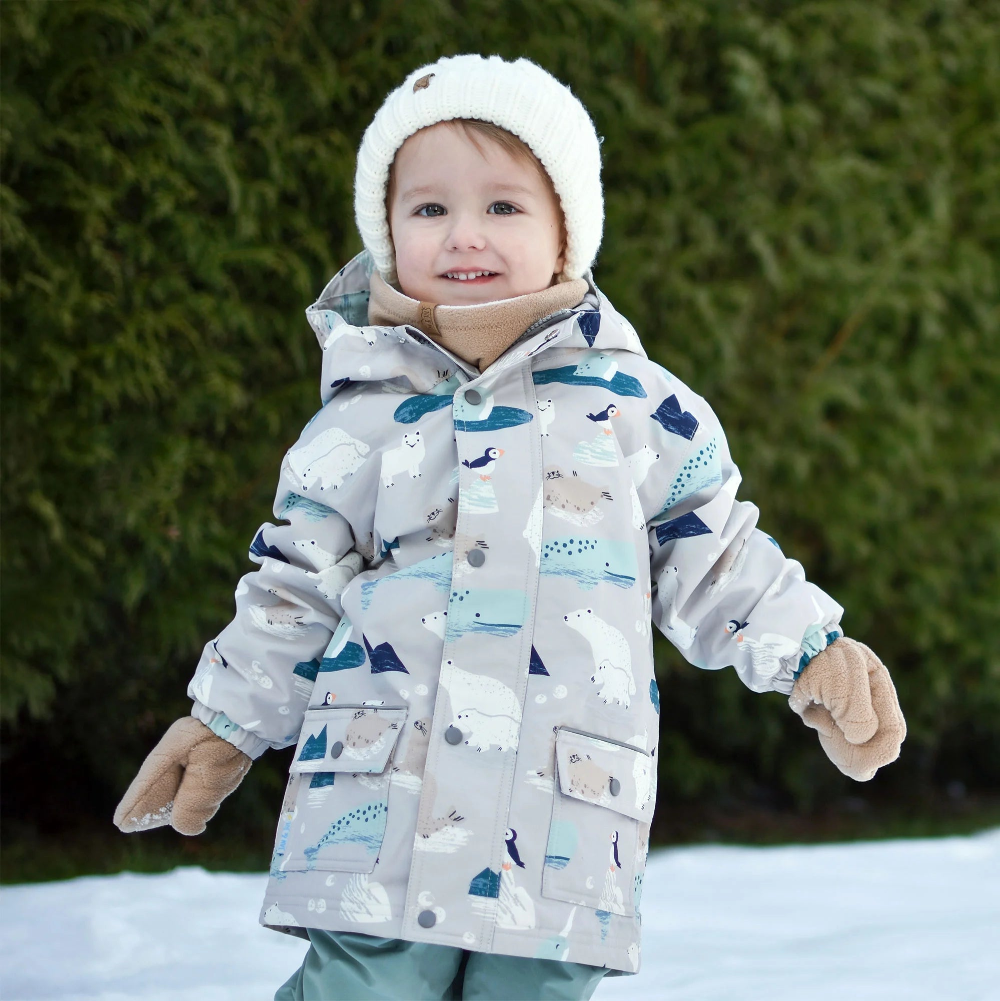 Jan & Jul Polar Pals | Cozy-Dry Rain Jacket