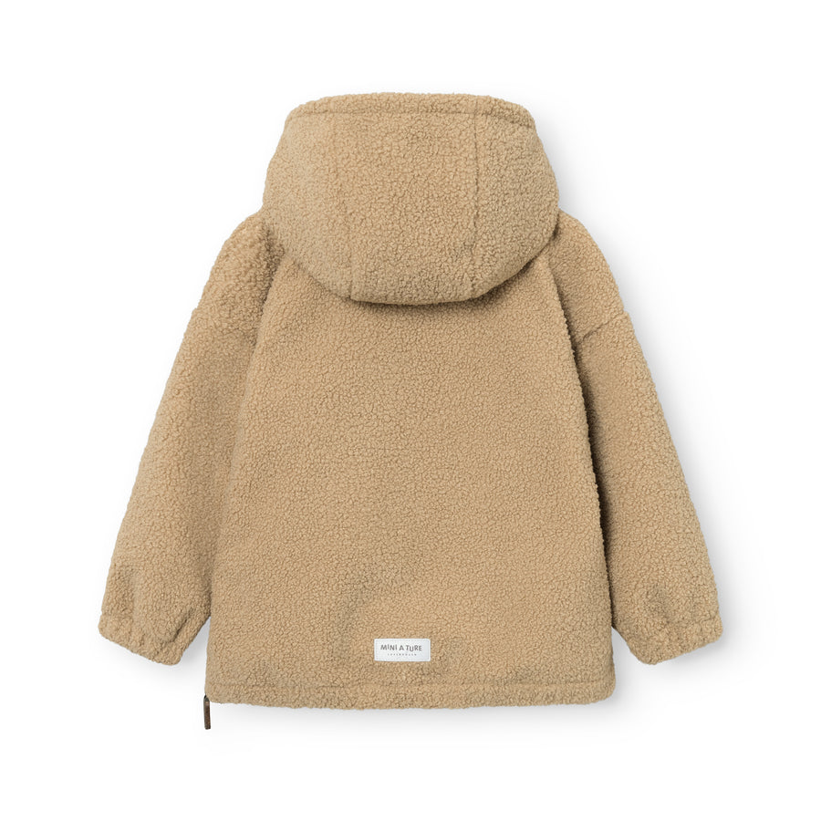 MATARMAN sherpa anorak. GRS Travertine Beige