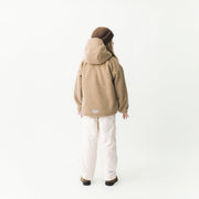 MATARMAN sherpa anorak. GRS Travertine Beige