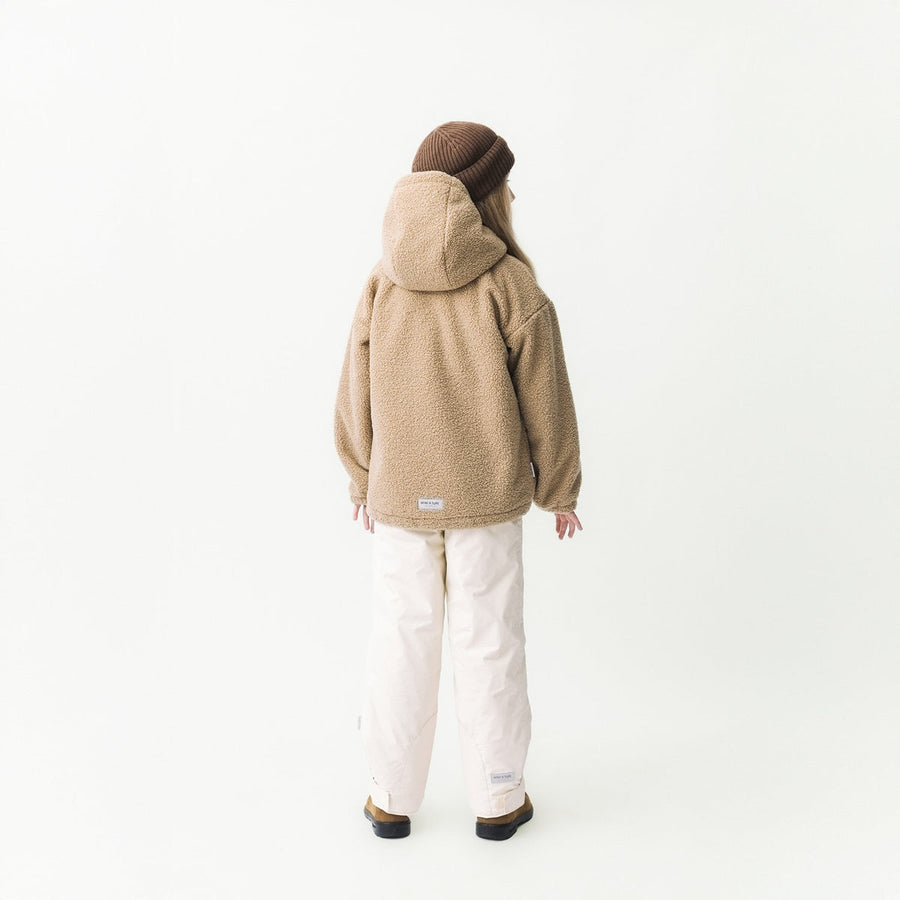 MATARMAN sherpa anorak. GRS Travertine Beige