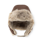 MATCRISTER teddy lined winter hood Chestnut brown