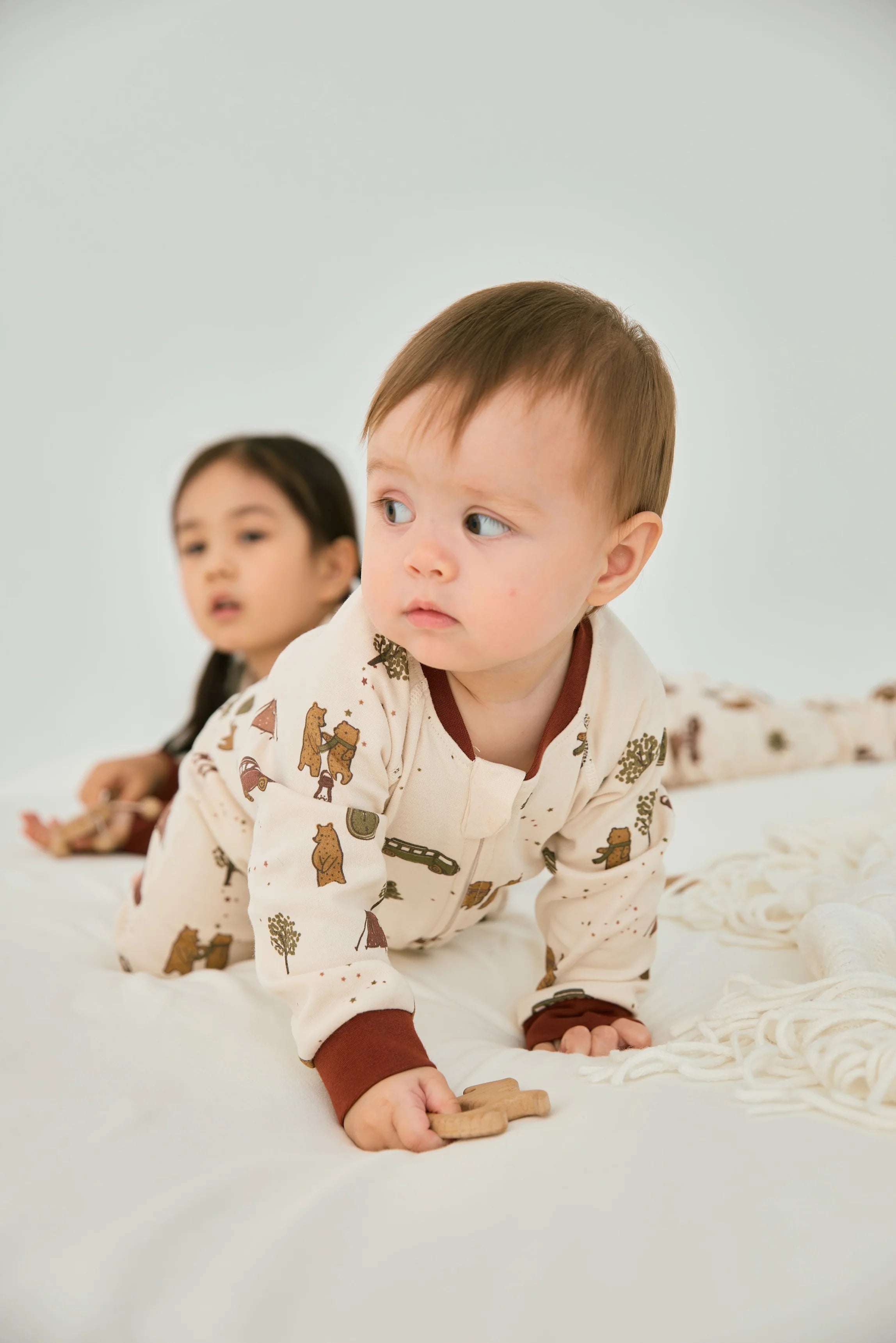 Norsu Organic Baby Organic Cotton Zip-up Sleeper 24