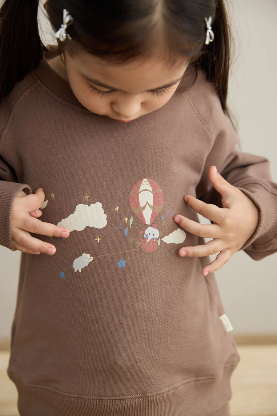 Norsu Organic Toddler Organic Fleece Sweatshirt-Fantasy