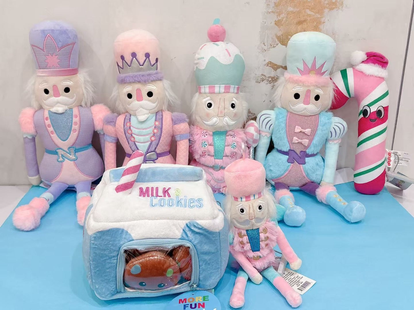 Iscream Pink Nutcracker Plush Ornament