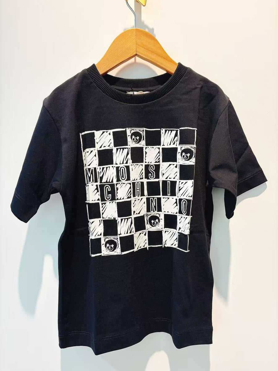Moschino Maxi Chess board T- Shirt