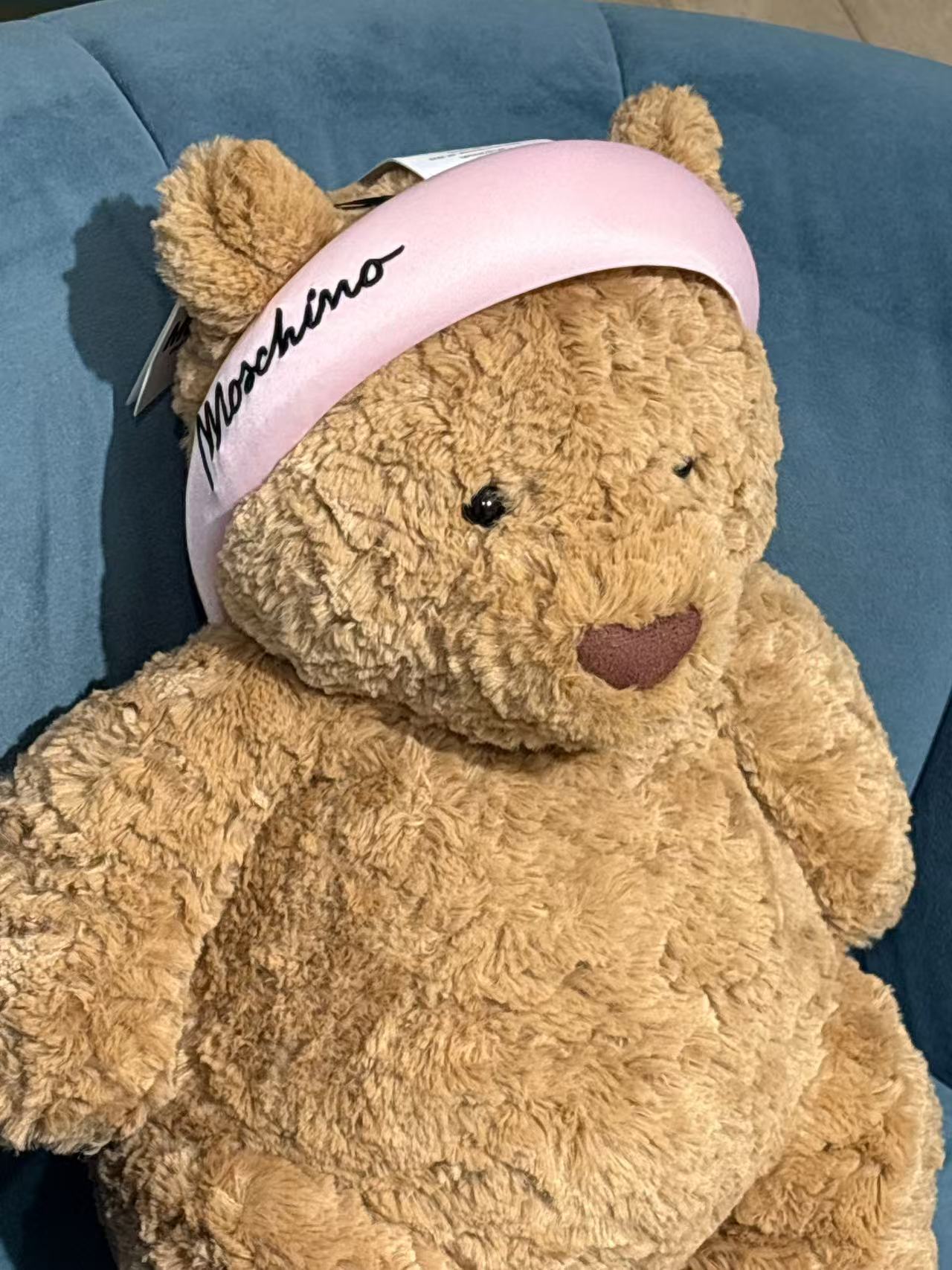 Moschino Kids Girl Pink Hairband